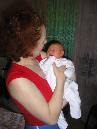 2009-02-06 Машка роддом и первые дни