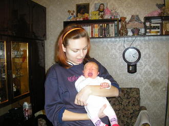 2009-02-06 Машка роддом и первые дни