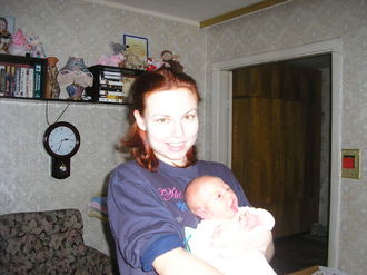 2009-02-06 Машка роддом и первые дни