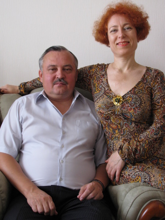 2009-10-10 Семья на ДР мамы