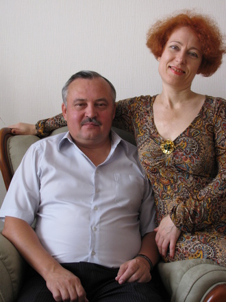 2009-10-10 Семья на ДР мамы