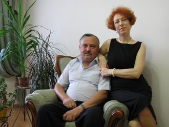 2009-10-10 Семья на ДР мамы