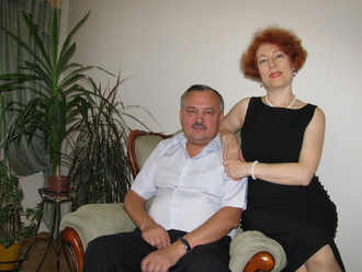 2009-10-10 Семья на ДР мамы