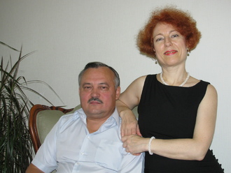 2009-10-10 Семья на ДР мамы