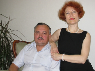 2009-10-10 Семья на ДР мамы