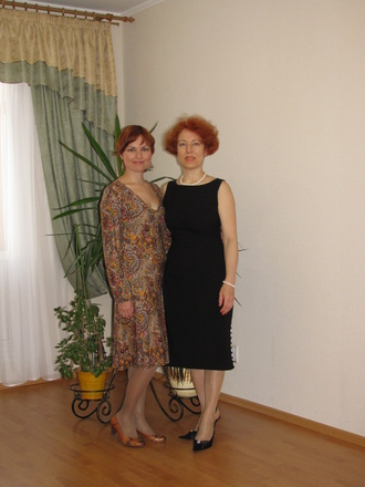 2009-10-10 Семья на ДР мамы