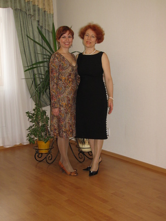 2009-10-10 Семья на ДР мамы