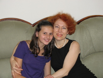 2009-10-10 Семья на ДР мамы