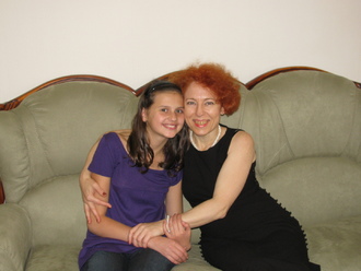 2009-10-10 Семья на ДР мамы