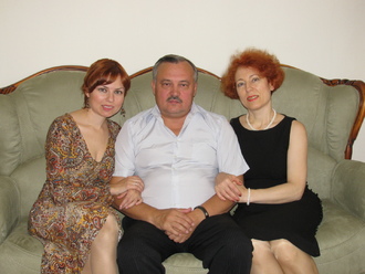 2009-10-10 Семья на ДР мамы