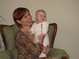 2009-10-10 Семья на ДР мамы
