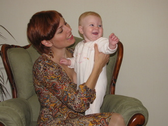 2009-10-10 Семья на ДР мамы