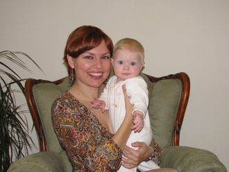 2009-10-10 Семья на ДР мамы