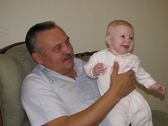 2009-10-10 Семья на ДР мамы