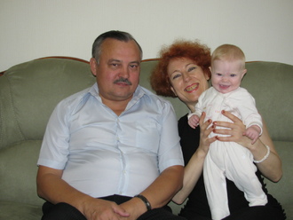 2009-10-10 Семья на ДР мамы