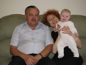 2009-10-10 Семья на ДР мамы