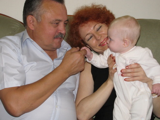 2009-10-10 Семья на ДР мамы