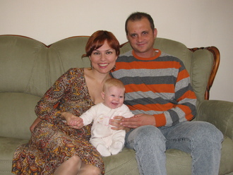 2009-10-10 Семья на ДР мамы