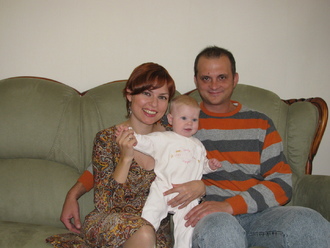 2009-10-10 Семья на ДР мамы